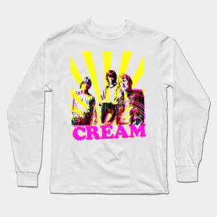 Cream Long Sleeve T-Shirt